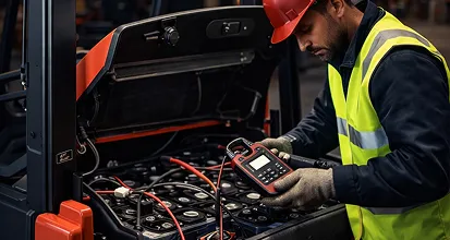 Toyota Forklift Battery Maintenance And Handling Tips